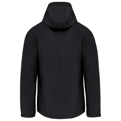 Men's detachable hooded softshell jacket